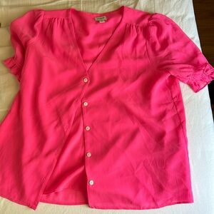 J crew women’s pink top